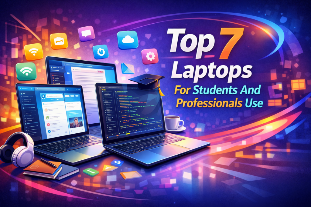 Top 7 Laptops For Students And Professionals