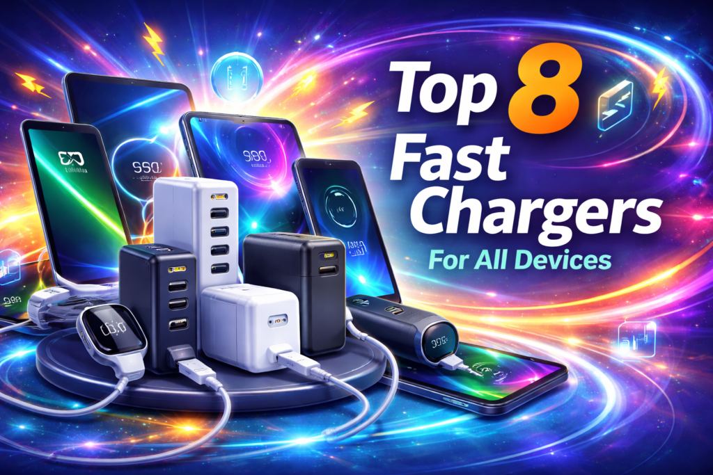 Top 8 Fast Chargers For All Devices