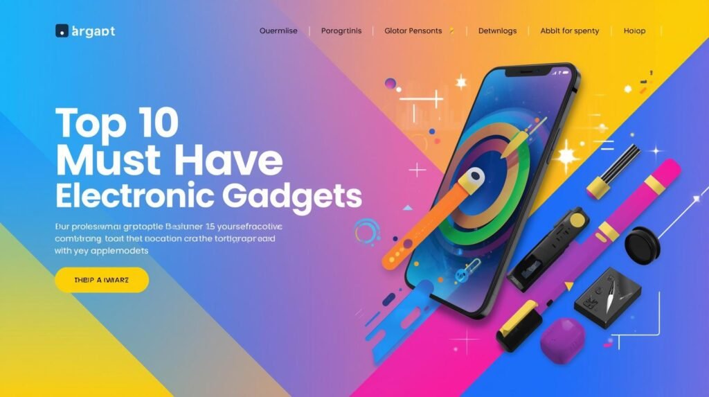 Top 10 Must Have Electronic Gadgets Today