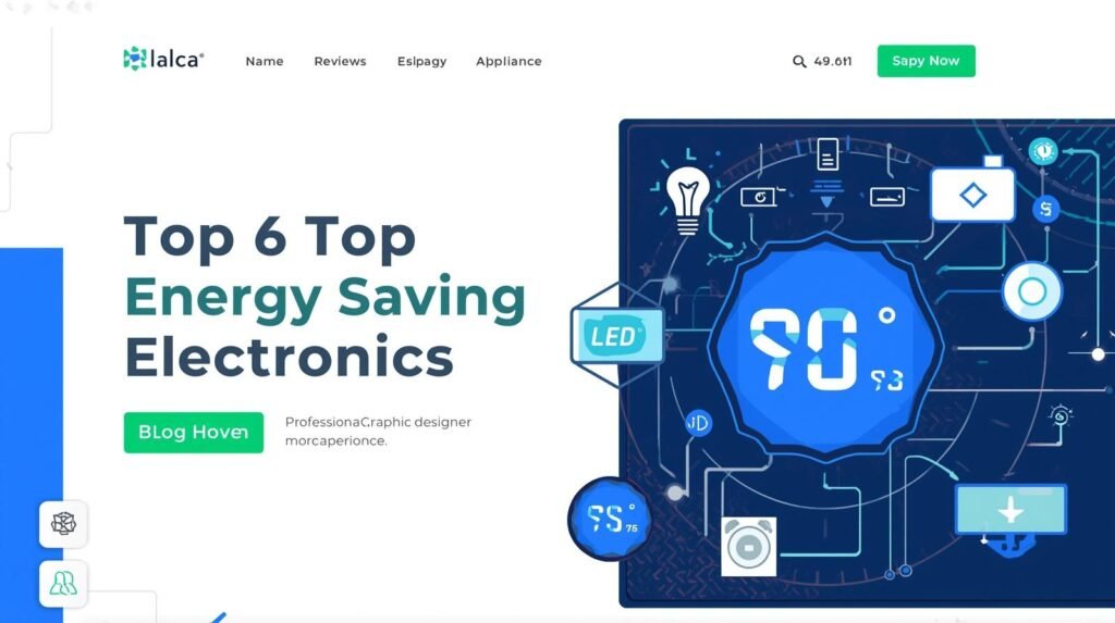 Top 6 Energy Saving Electronics For Homes